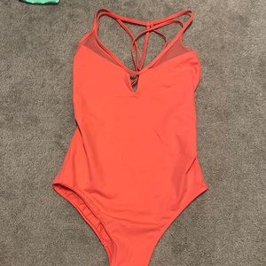 Lululemon pink one piece bathing suit size 4